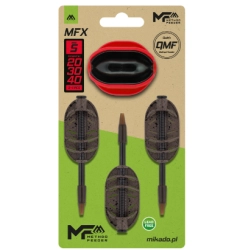 Koszyczek - METHOD FEEDER MFX -Q.M.F rozm. S -KOMPLET -20+30+40G + FOREMKA 1kpl Koszyczek - METHOD FEEDER MFX -Q.M.F rozm. S -KOMPLET -20+30+40G + FOREMKA 1kpl